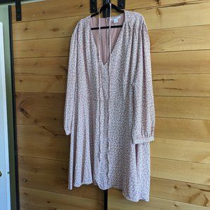 Glamorous Curve Antique Rose Floral Dress UK28 (4x?)